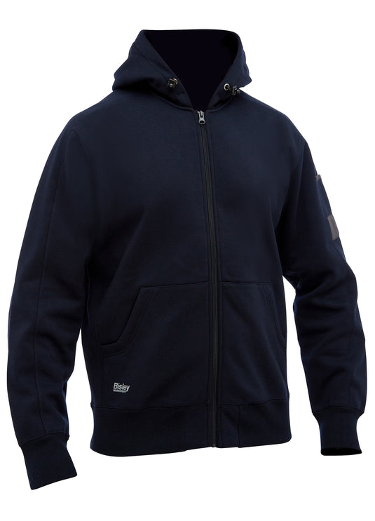 BK6725 Bisley Work Fleece Full Hoodie