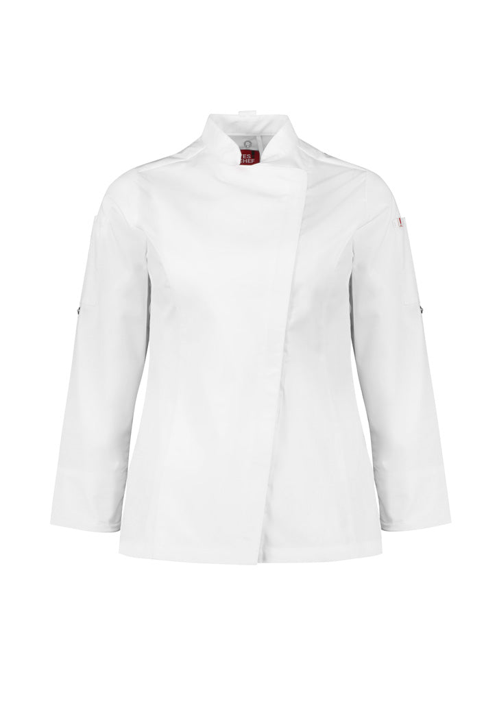 CH330LL Bizcollection Alfresco Womens Long Sleeve Chef Jacket