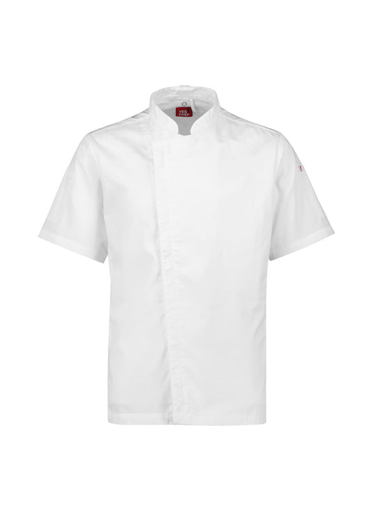 CH330MS Bizcollection Alfresco Mens Short Sleeve Chef Jacket