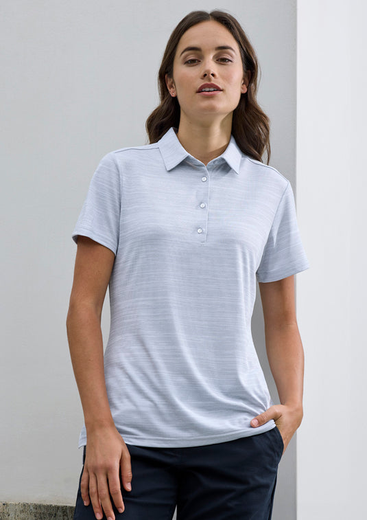 P410LS BizCollection Womens Orbit Short Sleeve Polo