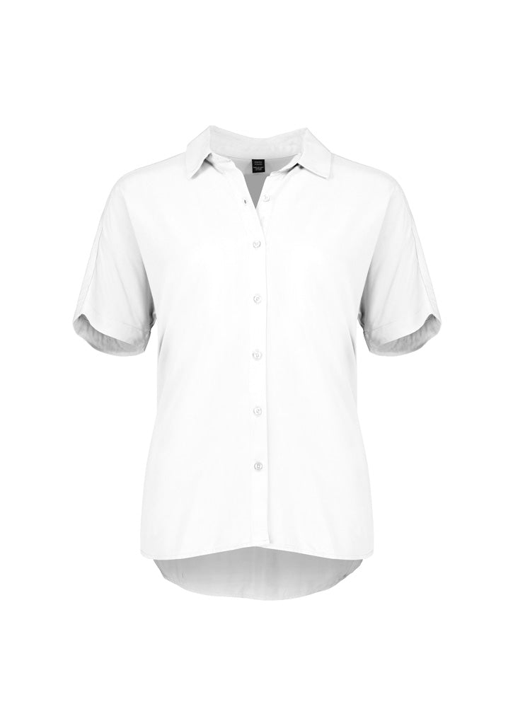 RB365L BizCorporates Womens Dahlia Short Sleeve Blouse