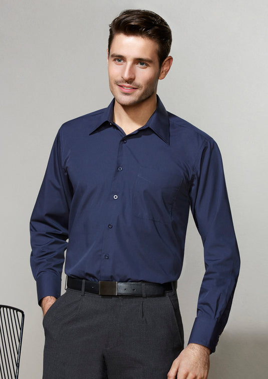 SH714 BizCollection Metro Men's Long Sleeve Shirt