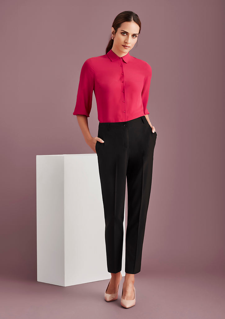 Wholesale 10722 BizCorporates WOMENS BANDLESS ELASTIC WAIST PANT Printed or Blank