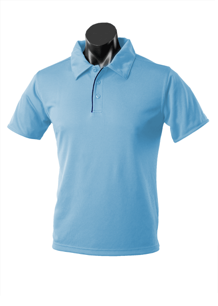 Wholesale 1302 Aussie Pacific Yarra Mens Polo Printed or Blank