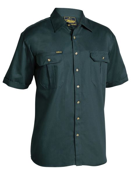 Load image into Gallery viewer, Wholesale BS1433 Bisley Original Cotton Drill Shirt - Short Sleeve Printed or Blank

