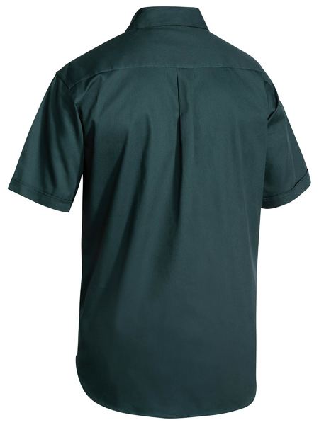 Wholesale BS1433 Bisley Original Cotton Drill Shirt - Short Sleeve Printed or Blank