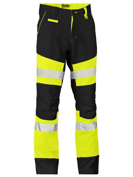 Wholesale BP6412T Bisley Taped Biomotion Contrast Hi Vis Pant Printed or Blank