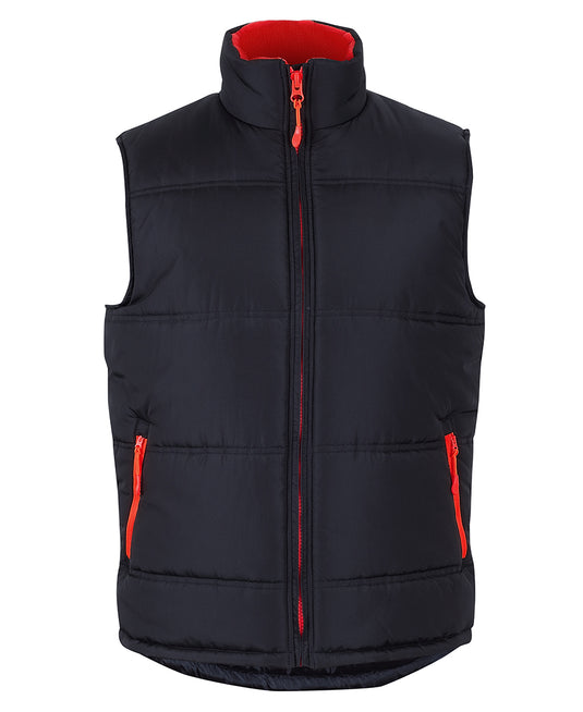 Wholesale 3ACV JB's PUFFER CONTRAST VEST Printed or Blank