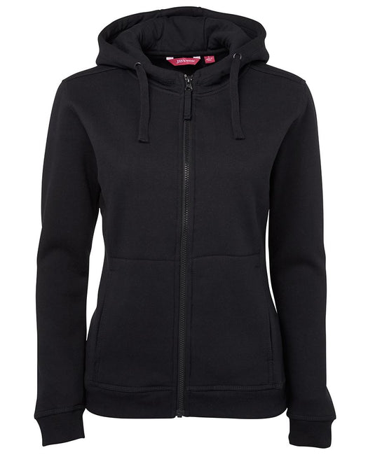 Wholesale 3HJ1 JB's LADIES FULL ZIP FLEECY HOODIE Printed or Blank