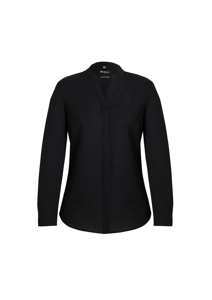 Wholesale 44210 BizCorporates WOMENS JULIETTE PLAIN BLOUSE Printed or Blank
