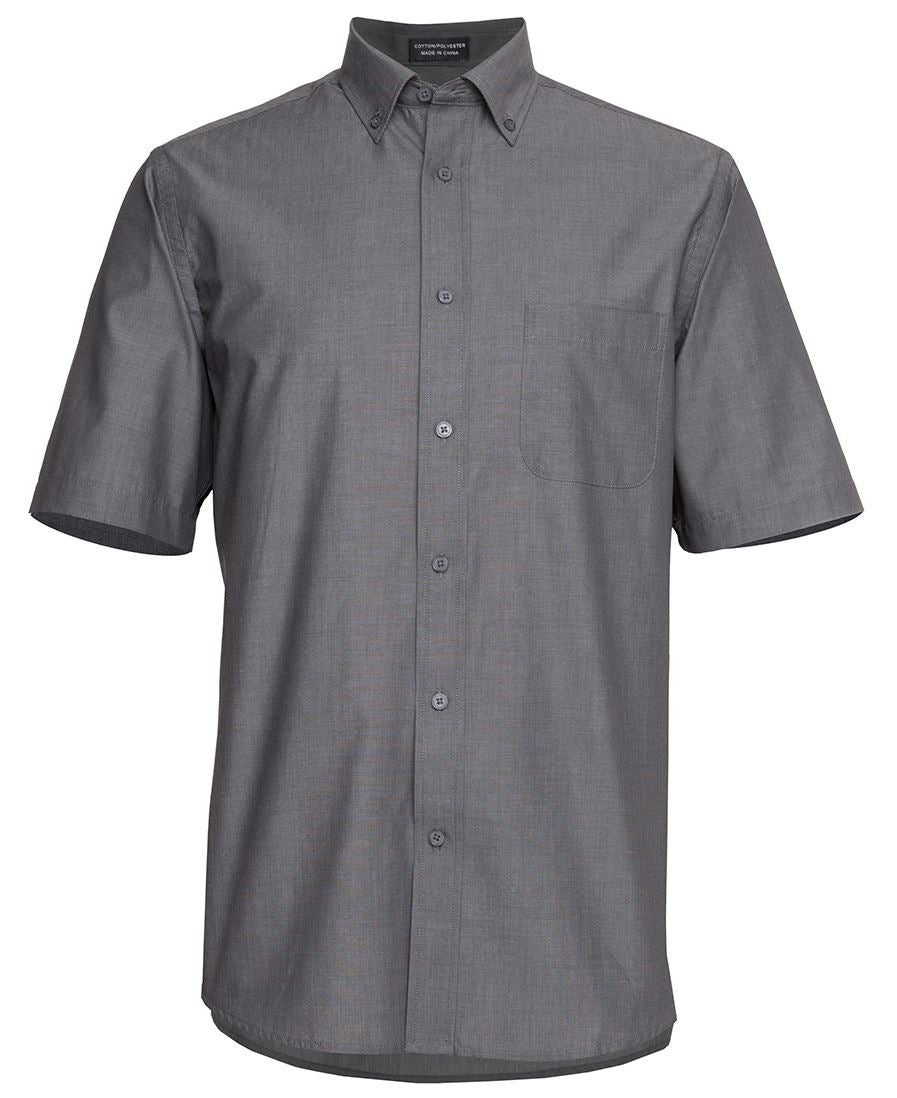 Wholesale 4FCSS JB's S/S Fine Chambray Shirt Printed or Blank