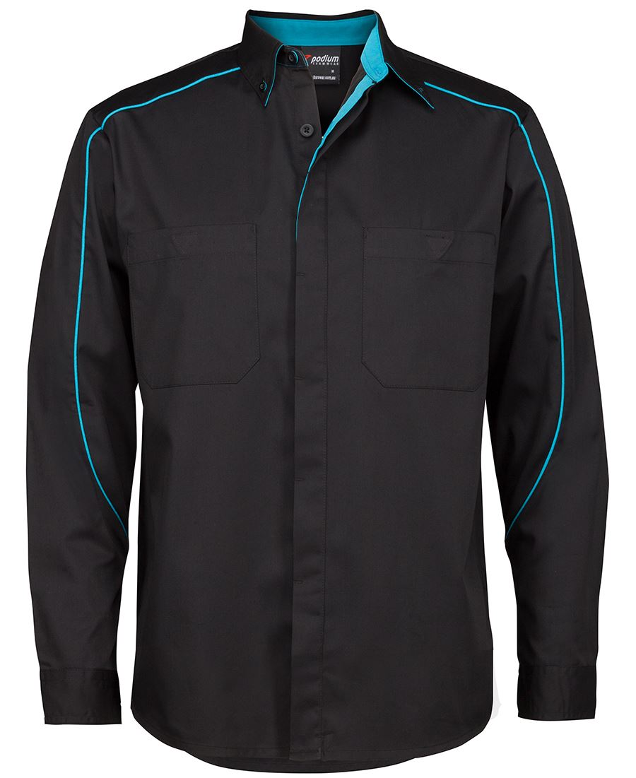 Wholesale 4MLI PODIUM L/S INDUSTRY SHIRT Printed or Blank