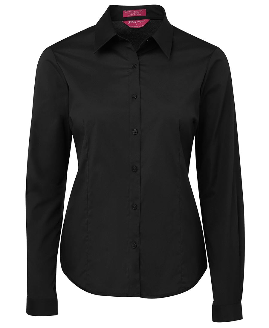Wholesale 4PLUL JB's LADIES URBAN L/S POPLIN SHIRT Printed or Blank