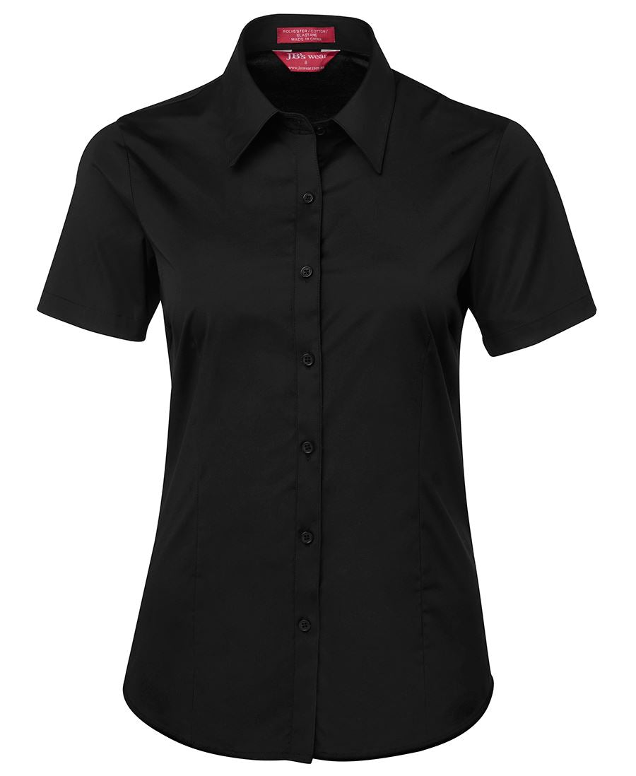 Wholesale 4PLUS JB's LADIES URBAN S/S POPLIN SHIRT Printed or Blank