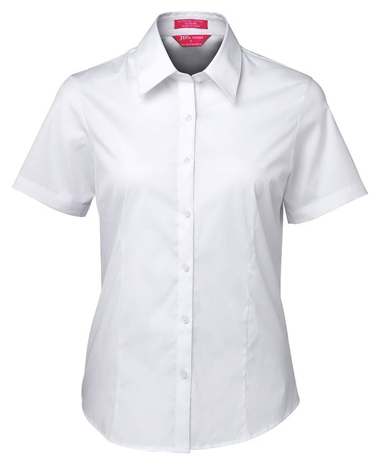 Wholesale 4PLUS JB's LADIES URBAN S/S POPLIN SHIRT Printed or Blank