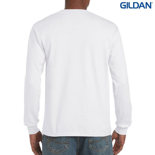 Wholesale 5400 Gildan Heavy Cotton Adult Long Sleeve T-Shirt Printed or Blank