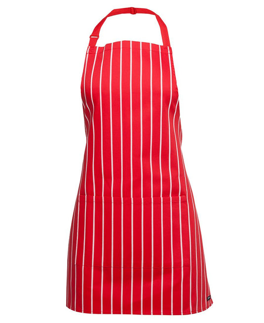 Wholesale 5A JB's BIB APRON WITH POCKET - STRIPED 65X71CM Printed or Blank