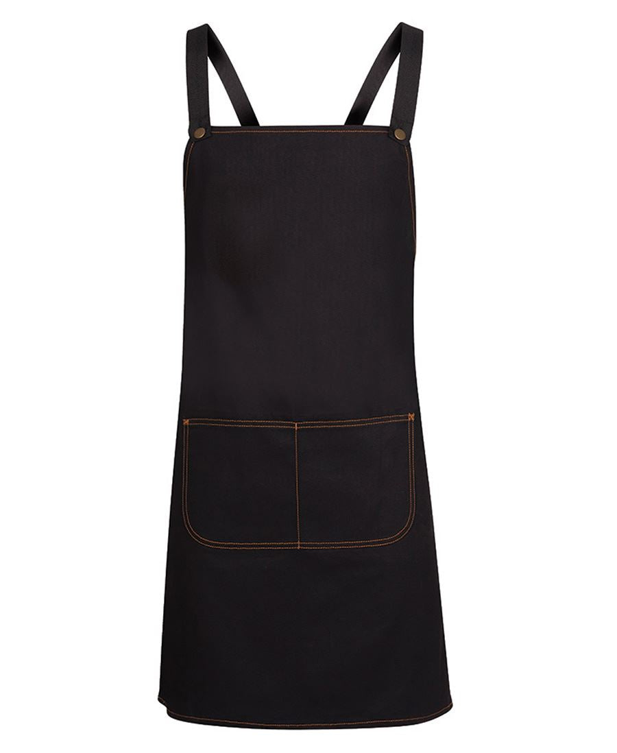 Wholesale 5ACBD JB's CROSS BACK DENIM APRON (WITHOUT STRAP) Printed or Blank