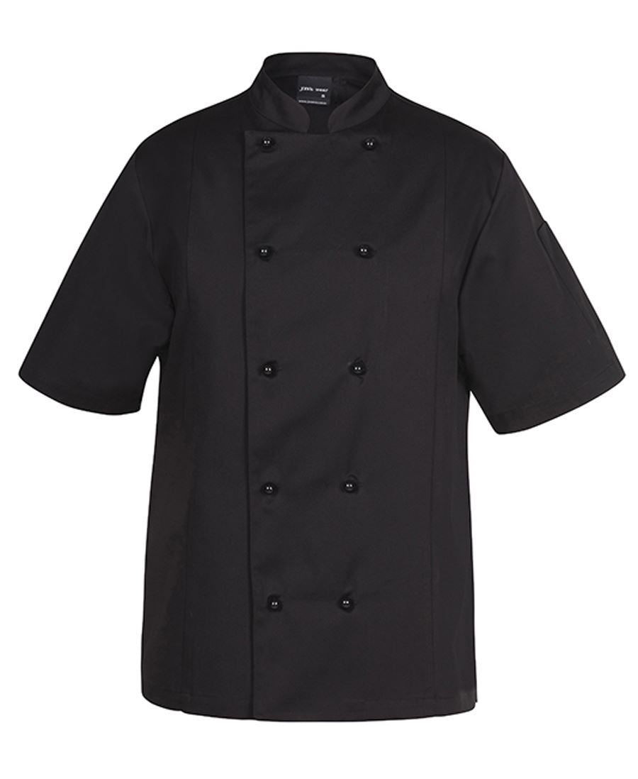 Wholesale 5CVS JB's S/S VENTED CHEF'S JACKET Printed or Blank