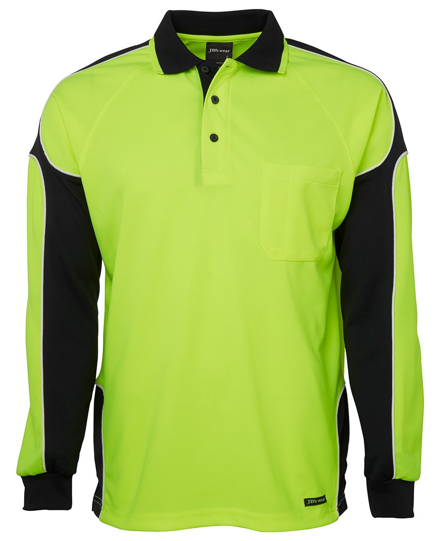 Wholesale 6AP4L JB's HV 4602.1 L/S ARM PANEL POLO Printed or Blank