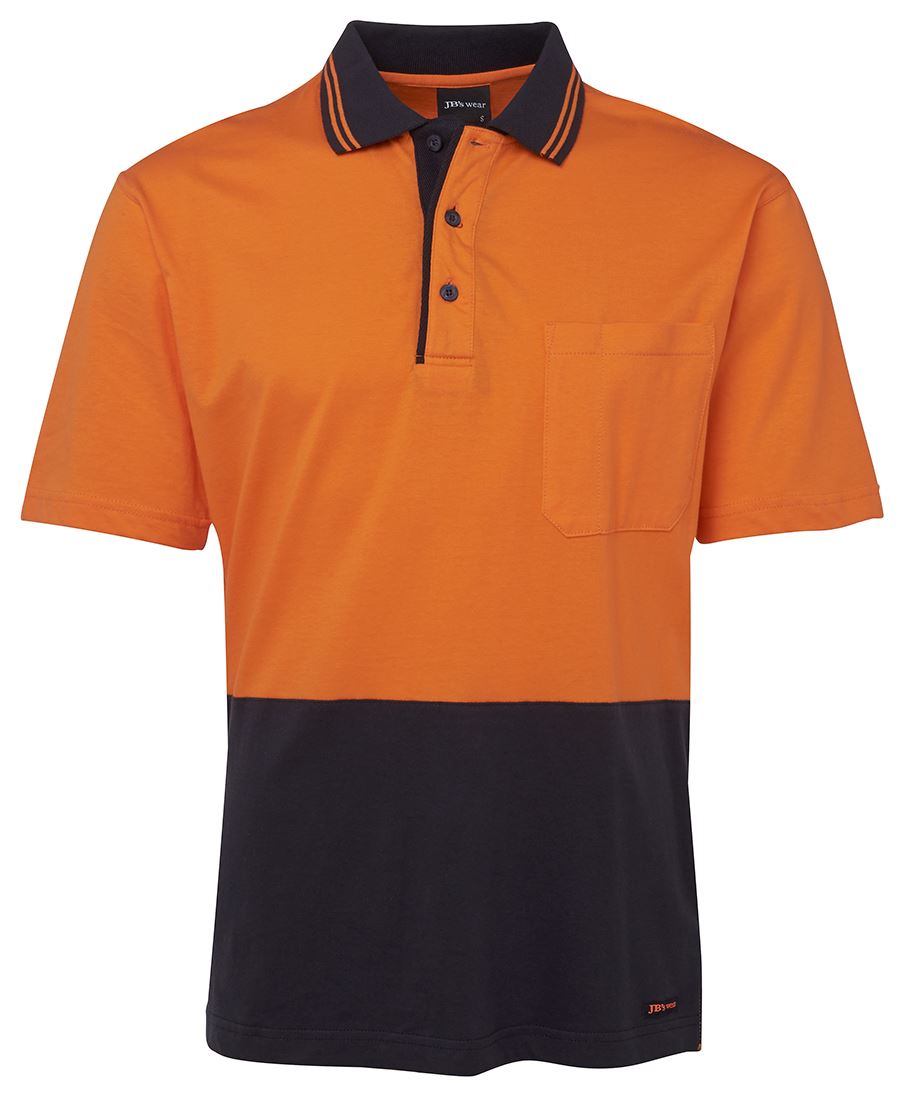 Wholesale 6CPHV JB's HV S/S COTTON POLO Printed or Blank
