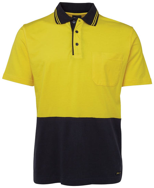 Wholesale 6CPHV JB's HV S/S COTTON POLO Printed or Blank