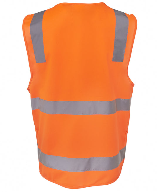 Wholesale 6DNSZ JB's HV (D+N) ZIP Safety Vest Printed or Blank