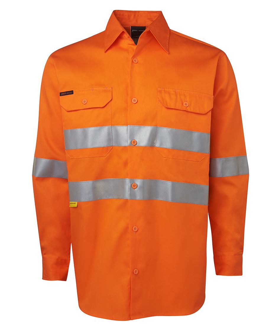 Wholesale 6DNWL JB's HV L/S (D+N) 150G WORK SHIRT Printed or Blank