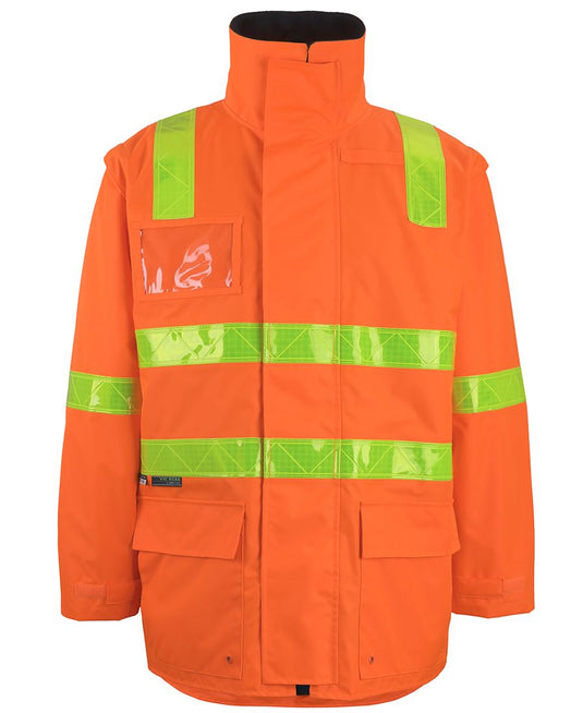 Wholesale 6DVRL JB's VIC ROAD (D+N) ZIP OFF SLEEVE LONGLINE JACKET Printed or Blank