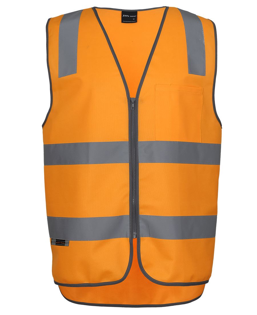 Wholesale 6DVTV JB's AUST. RAIL (D+N) SAFETY VEST Printed or Blank