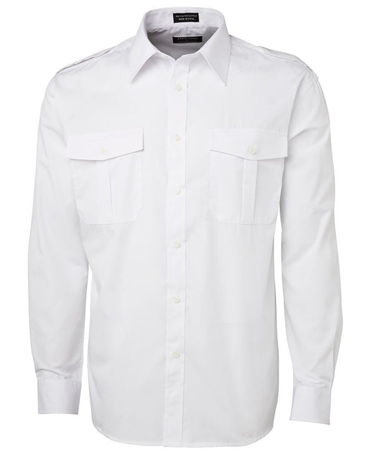 Wholesale 6E JB's L/S EPAULETTE SHIRT Printed or Blank