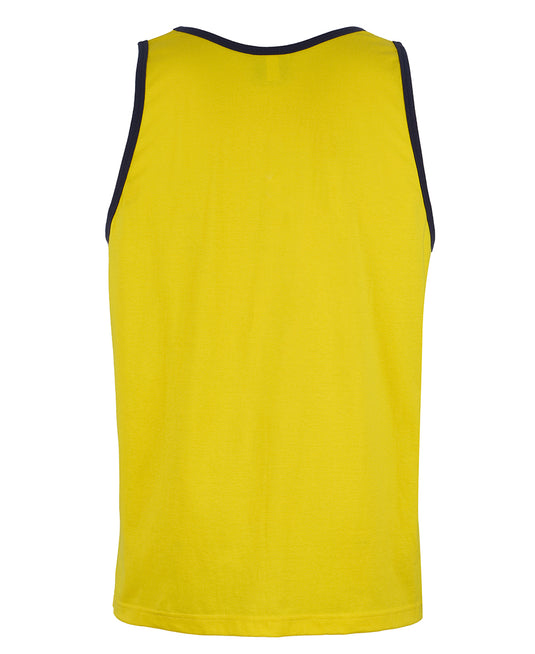 Wholesale 6HTCS JB's Hi Vis Cotton Singlet Printed or Blank