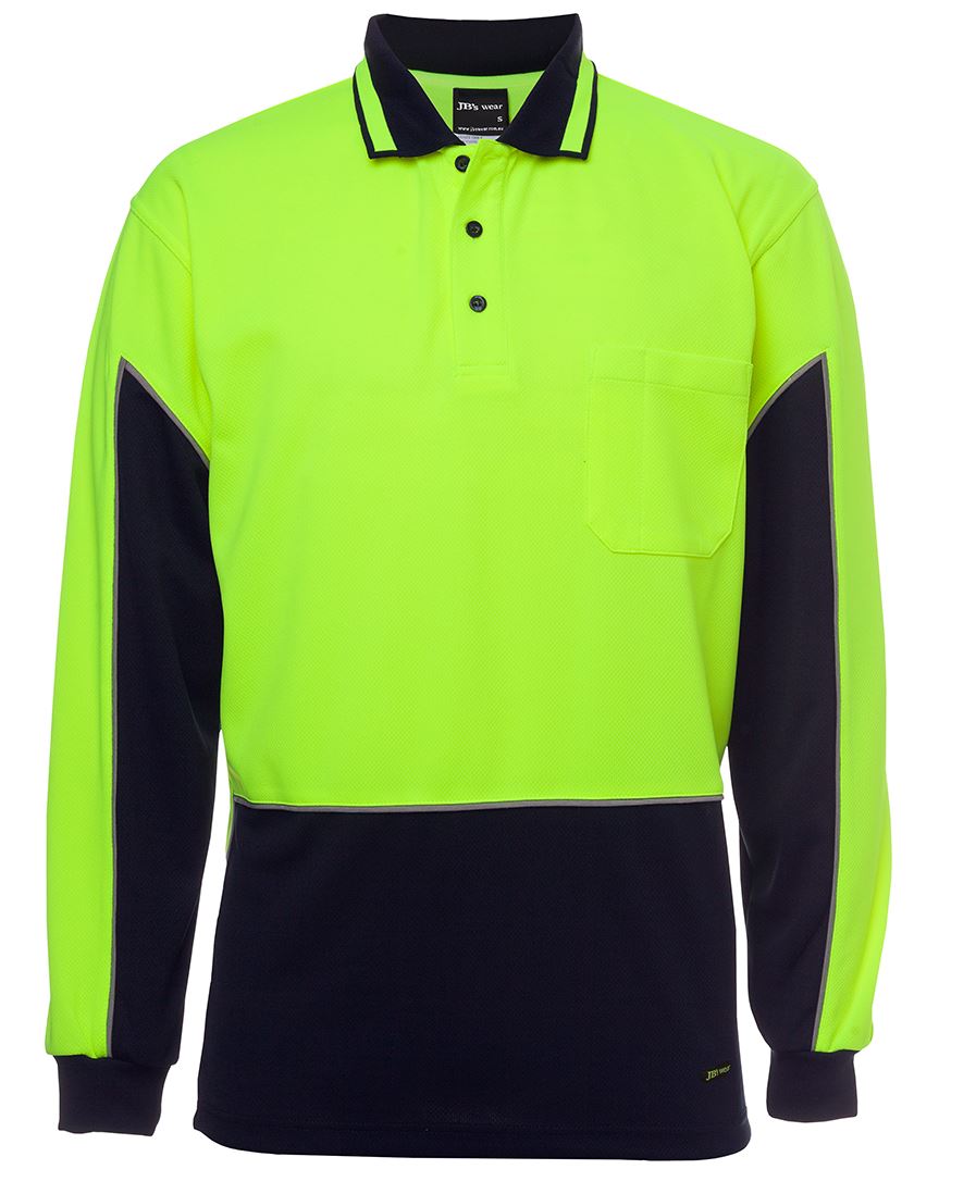 Wholesale 6HVGL JB's HV 4602.1 L/S GAP POLO Printed or Blank