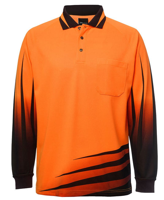 Wholesale 6HVRL JB's HV 4602.1 L/S RIPPA SUB POLO Printed or Blank