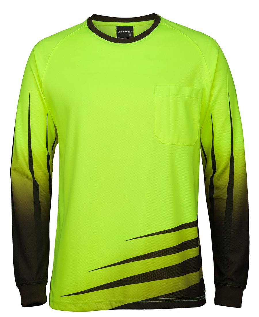 Wholesale 6HVRX JB's HV L/S Rippa Sub Tee Printed or Blank