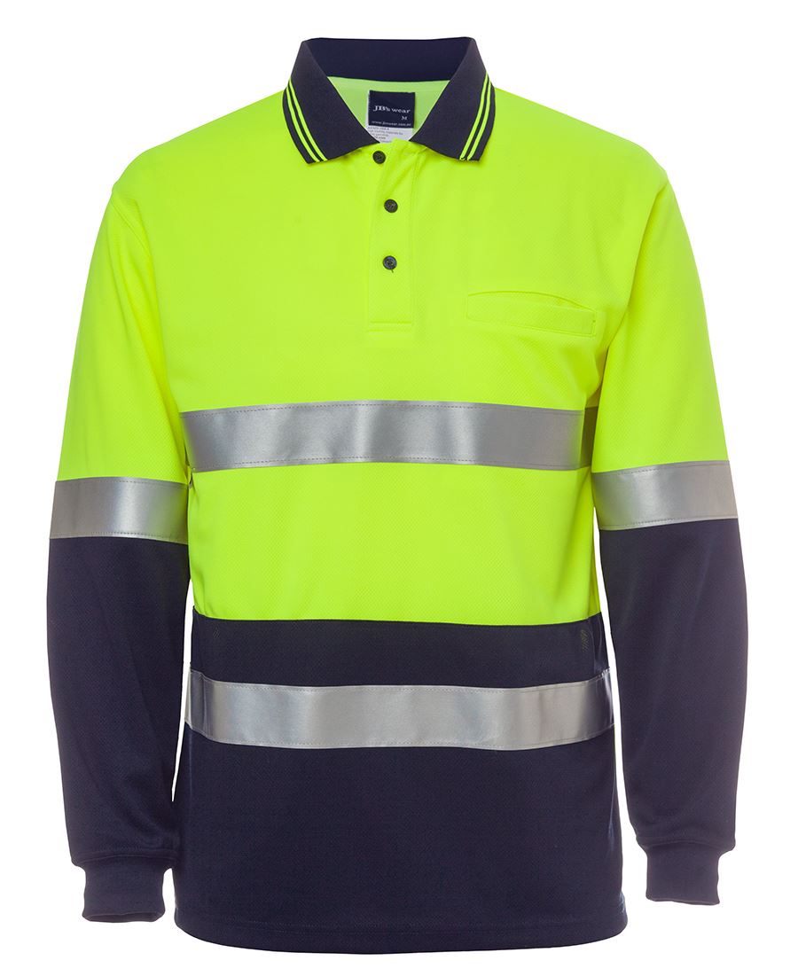Wholesale 6HVSL JB's HV L/S (D+N) TRAD POLO Printed or Blank