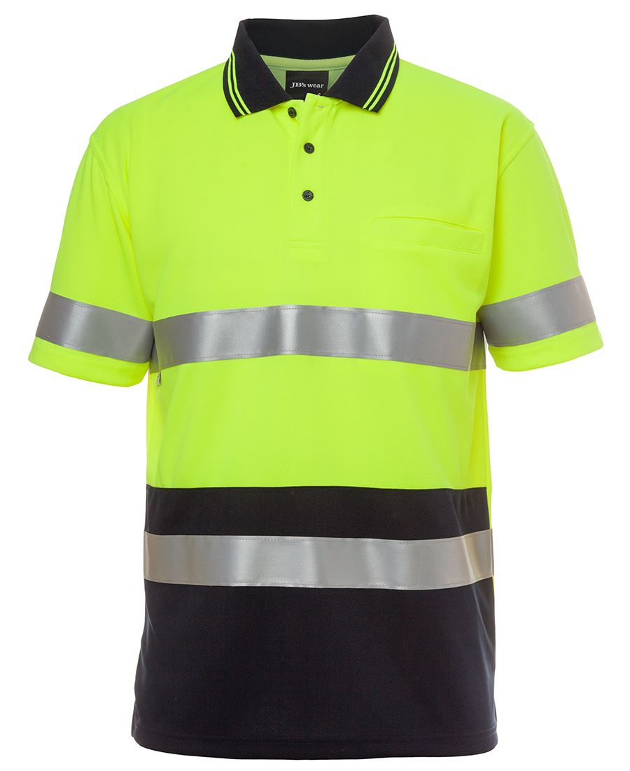 Wholesale 6HVST JB's HV S/S NON CUFF (D+N) TRAD POLO Printed or Blank