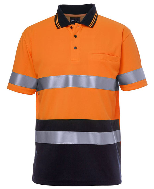 Wholesale 6HVST JB's HV S/S NON CUFF (D+N) TRAD POLO Printed or Blank