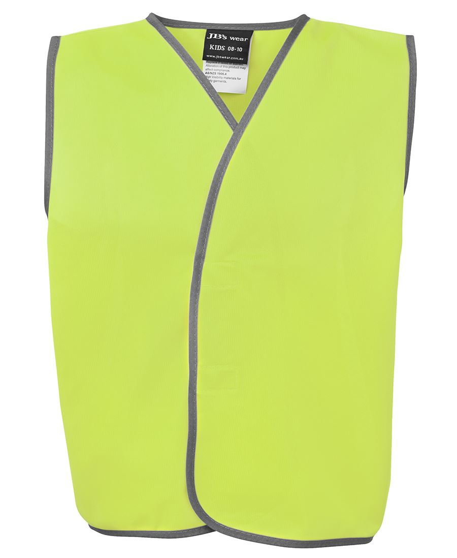 Wholesale 6HVSU JB's HV KIDS SAFETY VEST Printed or Blank
