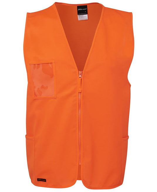 Wholesale 6HVSZ JB's HV ZIP SAFETY VEST Printed or Blank