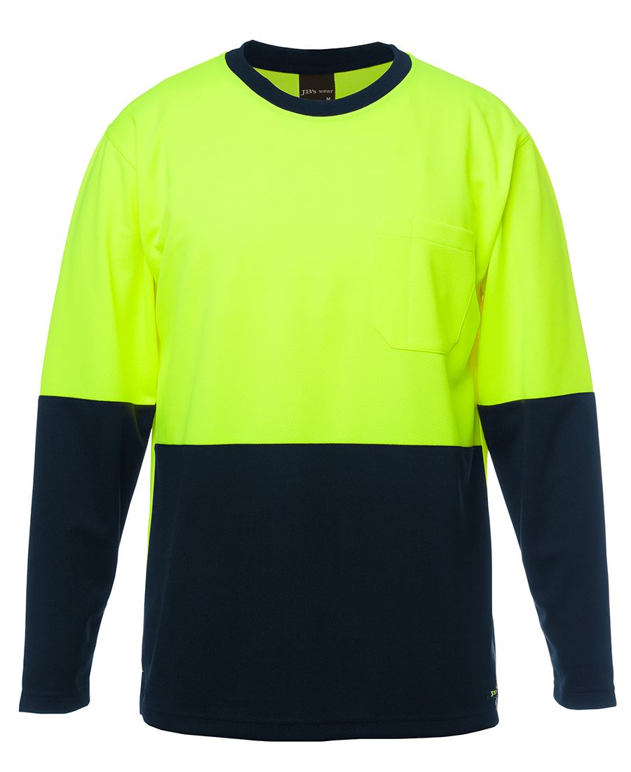 Wholesale 6HVTL JB's HV L/S Trad T-Shirt Printed or Blank