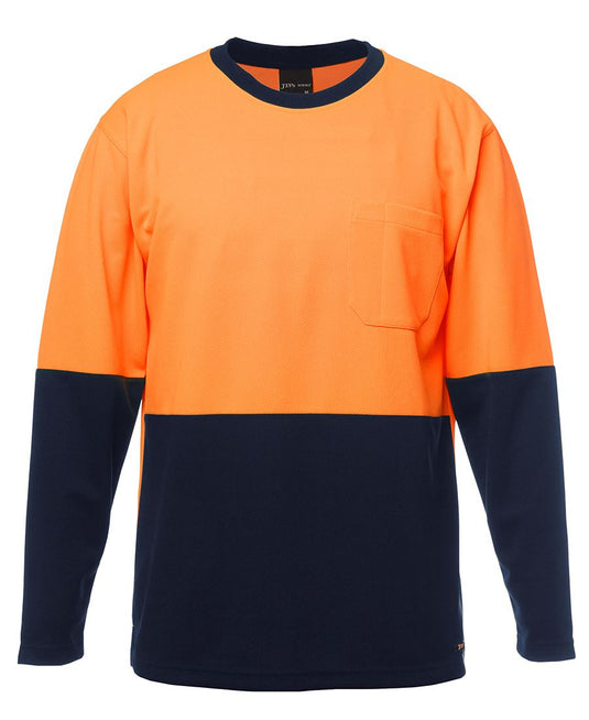 Wholesale 6HVTL JB's HV L/S Trad T-Shirt Printed or Blank