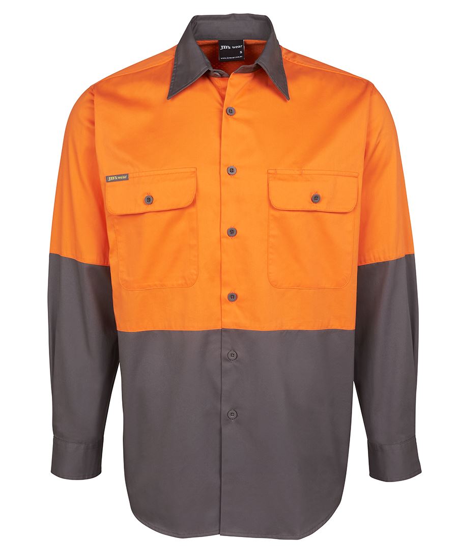 Wholesale 6HWSL JB's HV L/S 150G SHIRT Printed or Blank