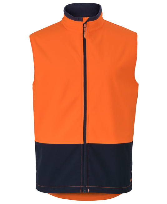 Wholesale 6HWV JB's HI VIS WATER RESIST SOFTSHELL VEST Printed or Blank