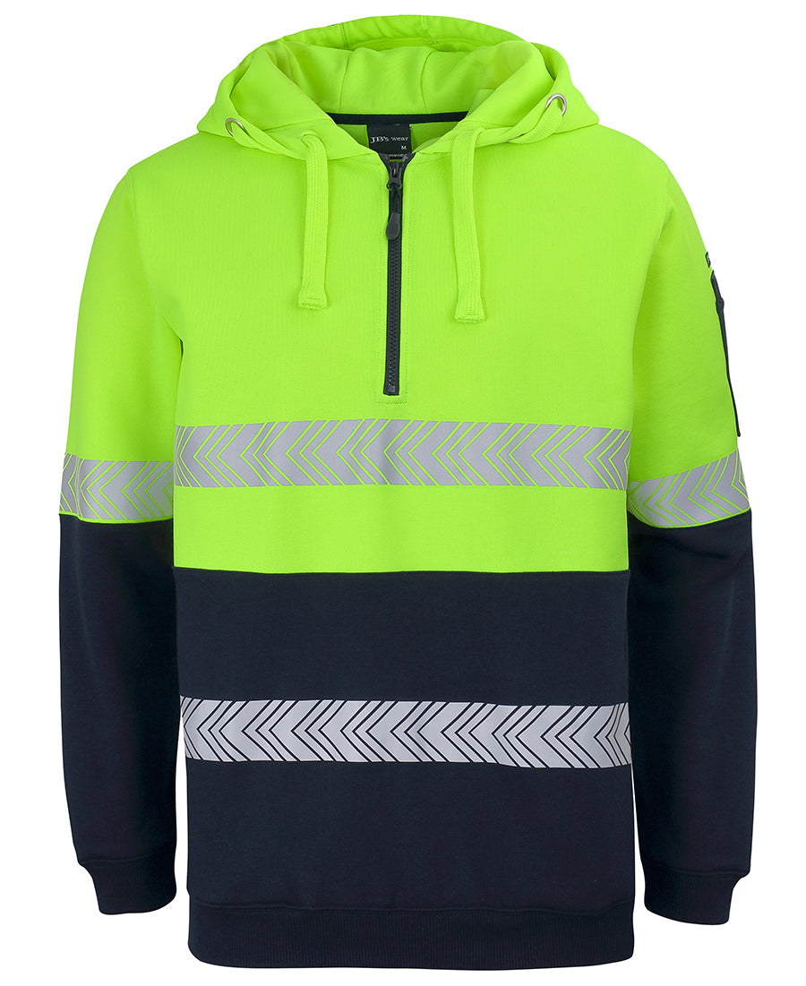 Wholesale 6HZSH JB's HV (D+N) 1/2 Zip Segmented Tape Hoodie Printed or Blank