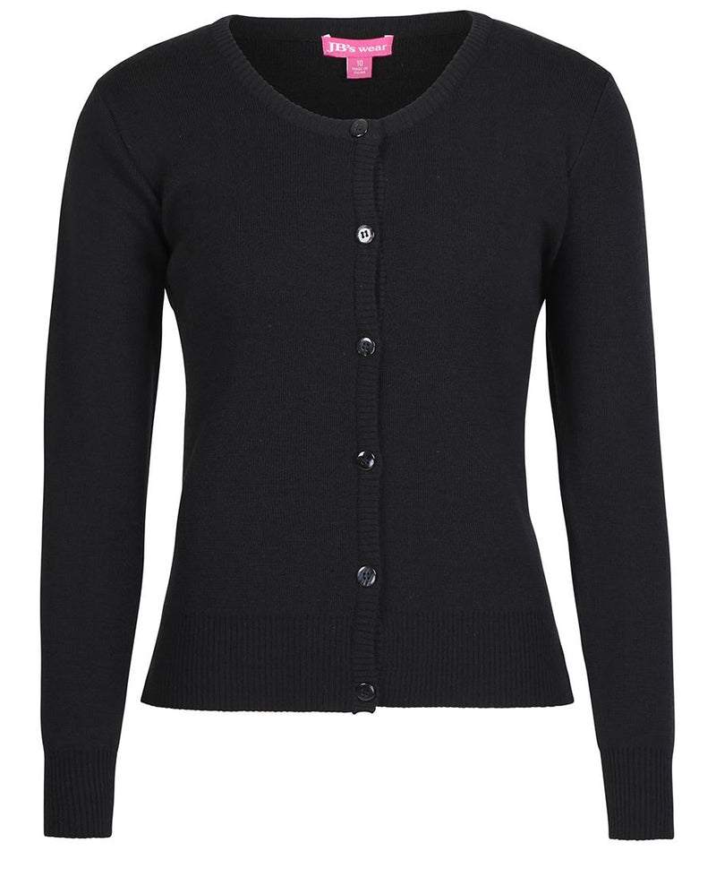 Load image into Gallery viewer, Wholesale 6L1CN JB&#39;s Ladies Corporate Crew Neck Cardigan Printed or Blank
