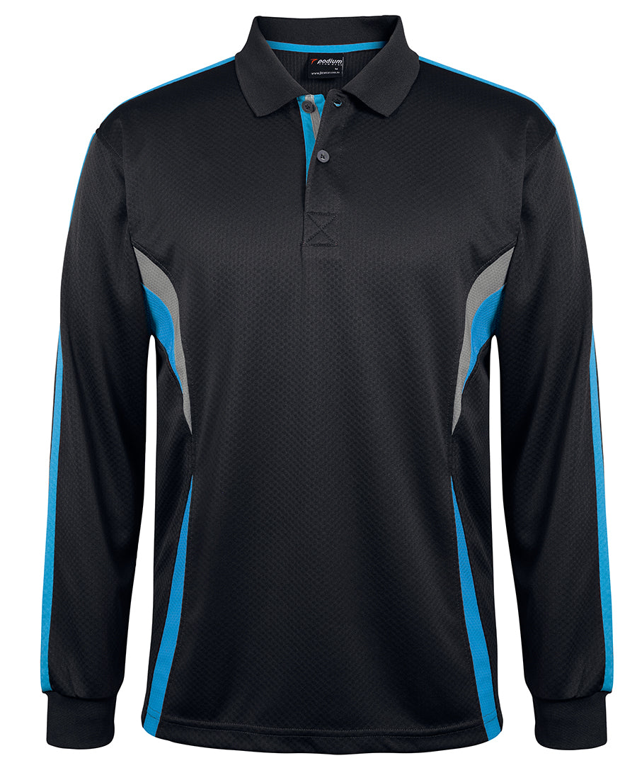 Wholesale 7CLP JB's PODIUM L/S COOL POLO Printed or Blank