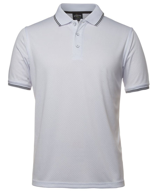 Wholesale 7JCP JB's PODIUM JACQUARD CONTRAST POLO Printed or Blank
