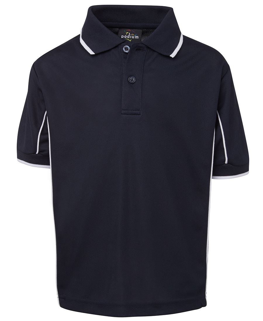 Wholesale 7PIPS JB's PODIUM KIDS S/S PIPING POLO Printed or Blank