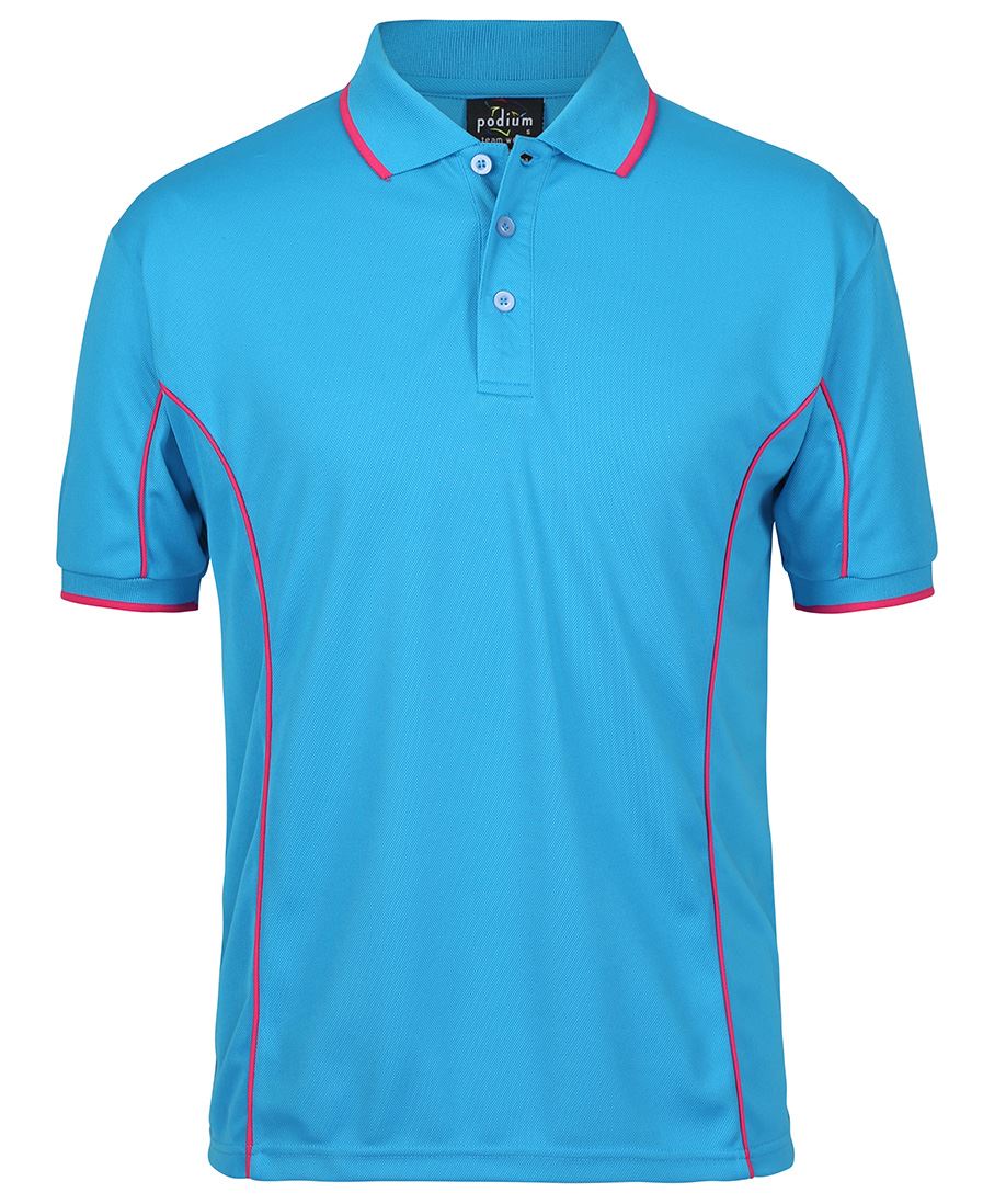 Wholesale 7PIP JB's Podium S/S Piping Polo Printed or Blank